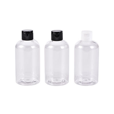Tassel 250ml 8oz plastic shampoo bottles With Flip Top Cap for shampoo body lotion hand sanitizer