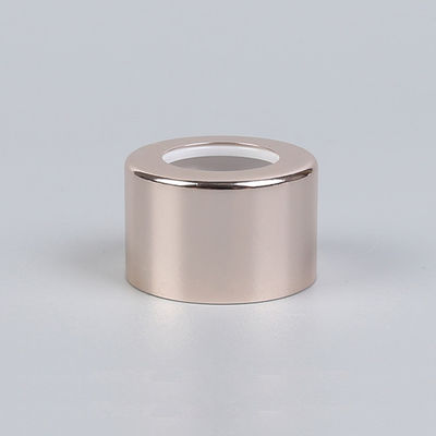 28/410 Disc Top Cap Glass Aluminium Diffuser Caps Lids With Liner