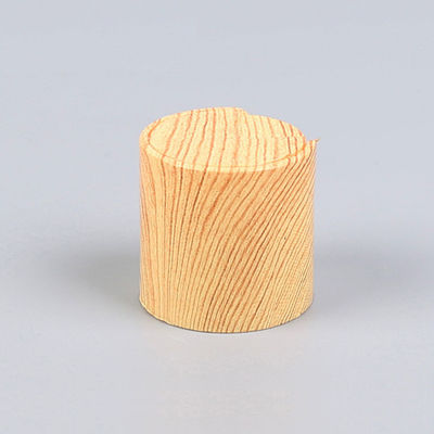 Wood Disc Top Cap 24mm 410 Milk Water Polypropylene Bottle Caps Lids