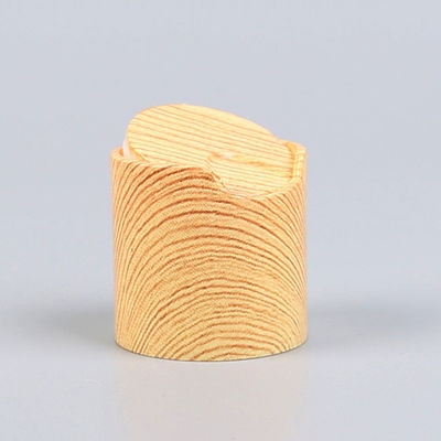 Wood Disc Top Cap 24mm 410 Milk Water Polypropylene Bottle Caps Lids