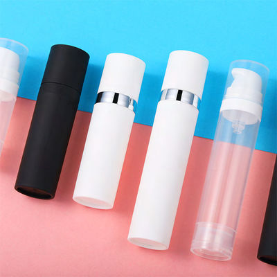 PP Airless Pump Bottle 5ml 10ml 15ml 25ml For Cosmetic Products