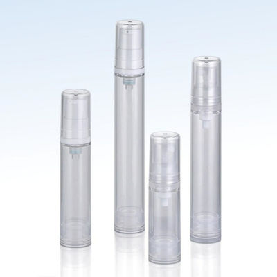 AS and PP Mini Airless Bottle 5ml 10ml 12ml 15ml for serum dispensing