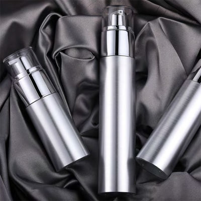 15ml 30ml 50ml White PP Airless Pump Bottles With PP Cap for Serum and Cream