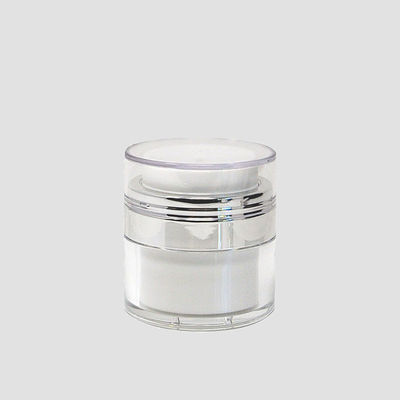 1.76oz 50g 50ml Airless Pump Cream Jar Bottle Containers Jar Empty With Press Top