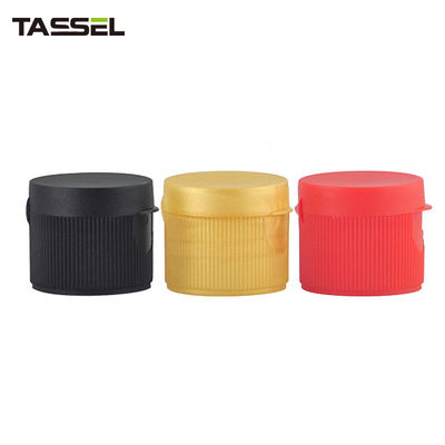 24/410 PCR Plastic Packaging Flip Top Caps Ribbed Closure for Plastic Bottles