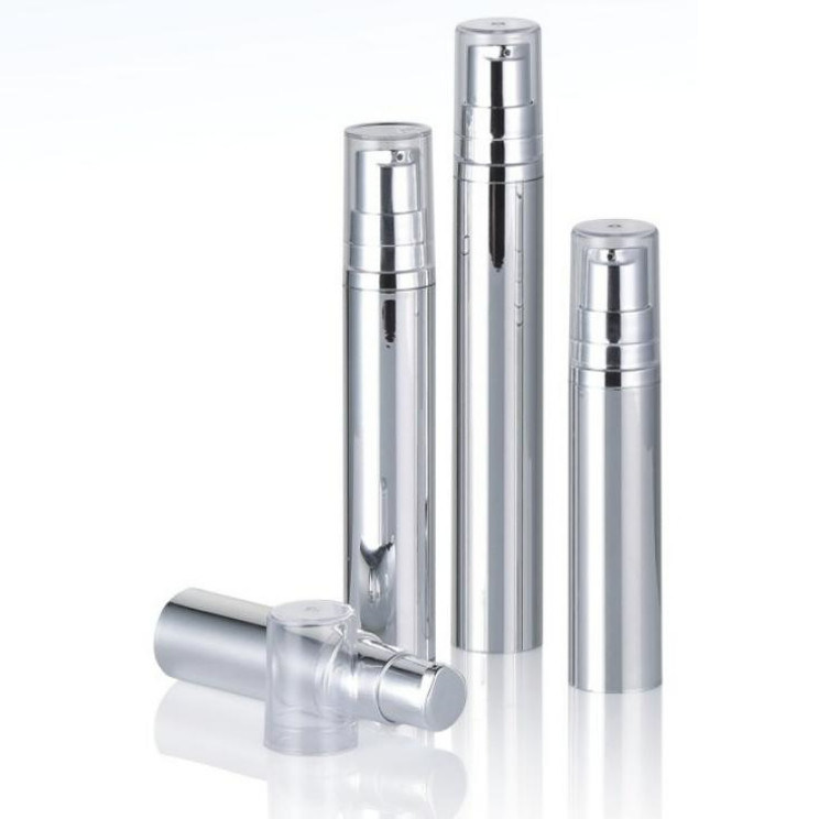 AS and PP Mini Airless Bottle 5ml 10ml 12ml 15ml for serum dispensing